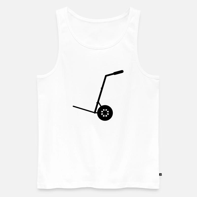 Sackkarre - Männer Premium Bio Tank Top - Weiß