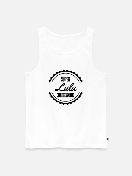super lulu - Débardeur bio Premium Homme - blanc
