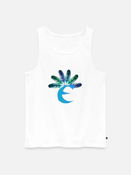 6 springs e - Men's Premium Organic Tank Top - white