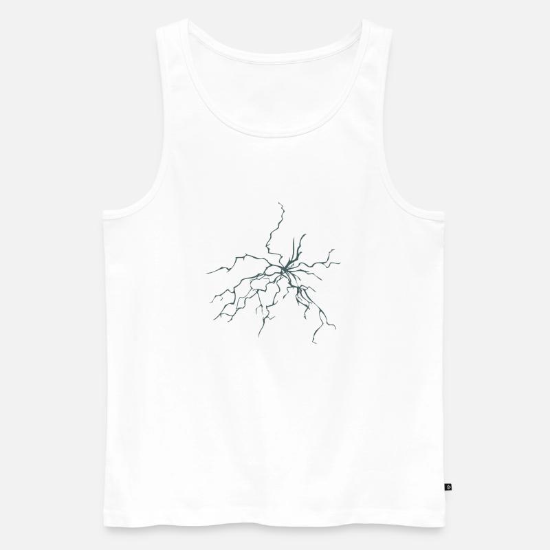eclairs éclair 1209 A - Männer Premium Bio Tank Top - Weiß