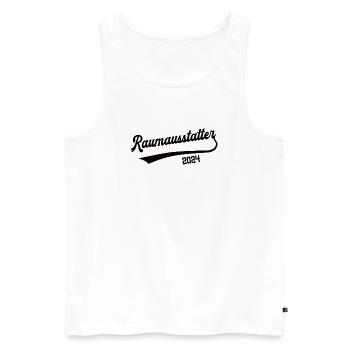 Raumausstatter 2024 Beruf Innendekorateur Deko - Männer Premium Bio Tank Top - Weiß - Vorne - Michal (187cm)