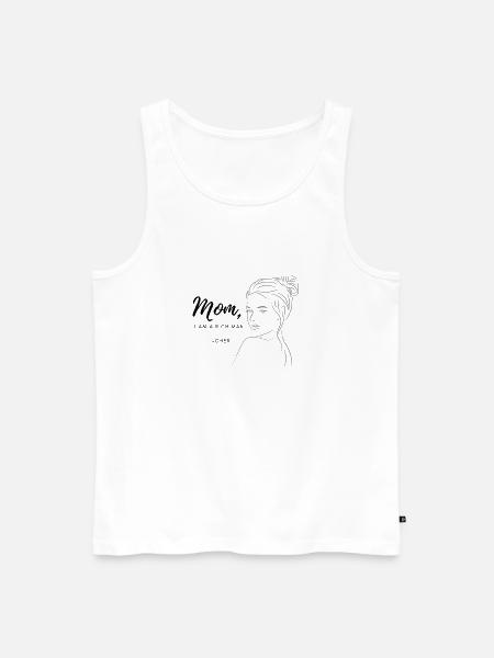 quotes cher - Männer Premium Bio Tank Top - Weiß
