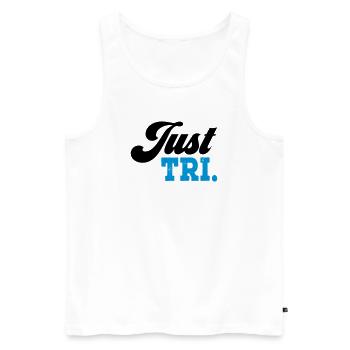 Triathlon - Débardeur bio Premium Homme - blanc - Devant - Michal (187cm)