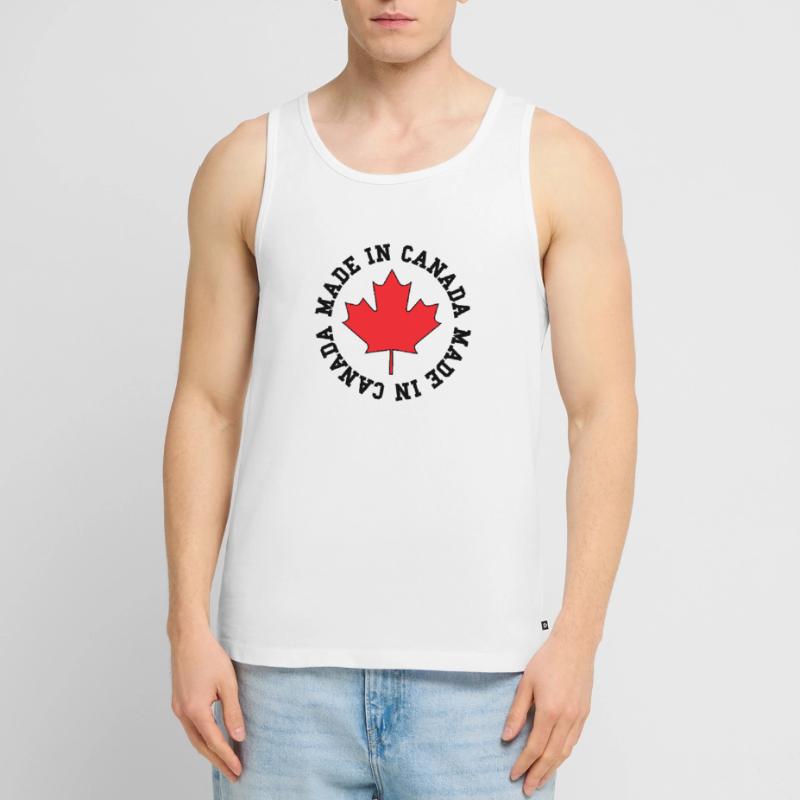 Made in Canada – Maple Leaf Statement Men's Premium Organic Tank Top