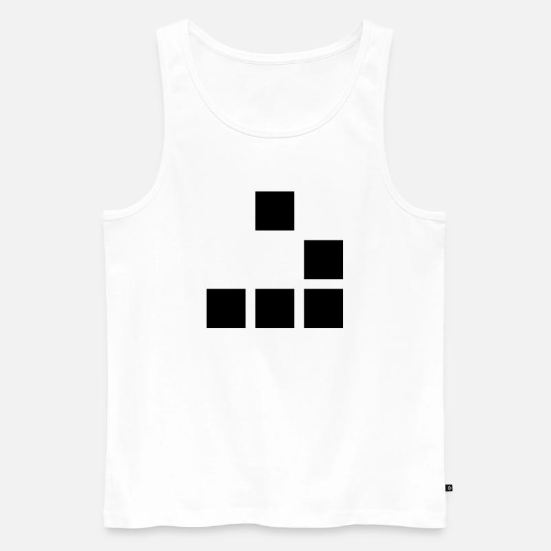 Glider - Männer Premium Bio Tank Top - Weiß