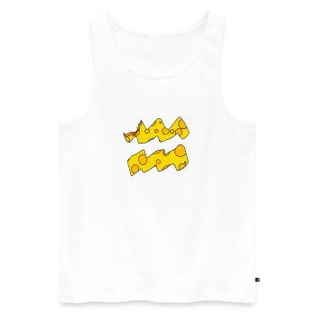 Sternzeichen Wassermann - Männer Premium Bio Tank Top - Weiß - Vorne - AI Model Male 178 light (178cm)