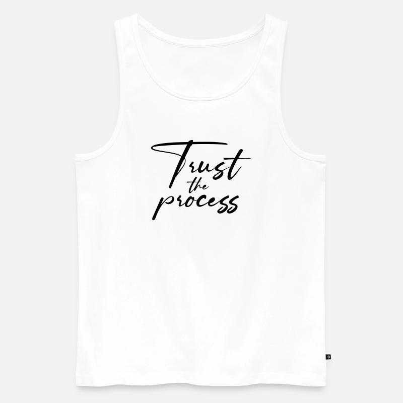 TTP - Männer Premium Bio Tank Top - Weiß