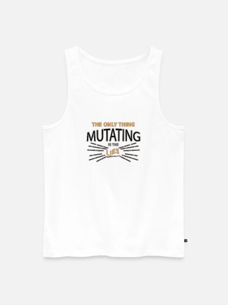 Spruch - Männer Premium Bio Tank Top - Weiß
