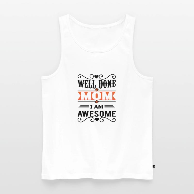 Muttertag, Muttertag, Muttertag, Muttertag, Muttertag Männer Premium Bio Tank Top