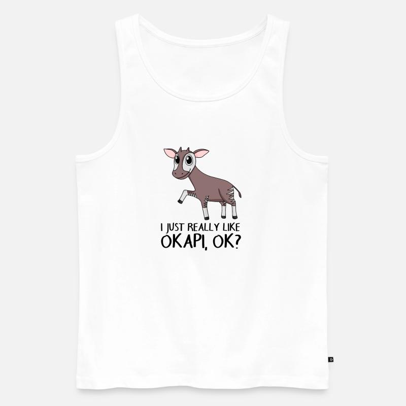 Okapi - Débardeur bio Premium Homme - blanc