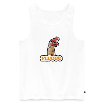 Flügge Leuchtturm Happy Style - Männer Premium Bio Tank Top - Weiß - Vorne - Michal (187cm)