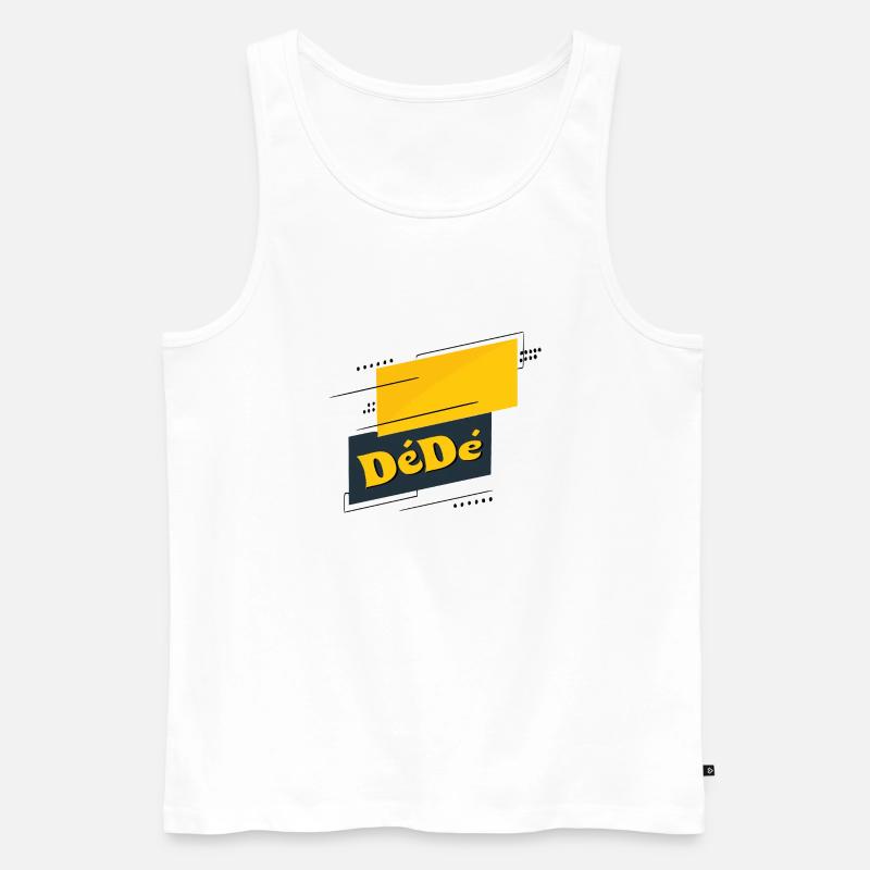 Dédé - Débardeur bio Premium Homme - blanc