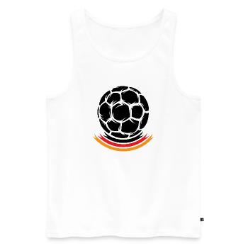 Ball Handball Head Germany Team Team European Championships - Men's Premium Organic Tank Top - white - Front - Michal (187cm)