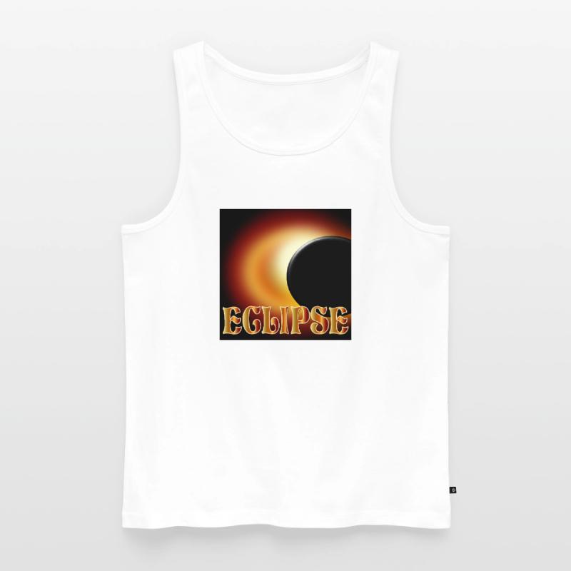 SOLAR ECLIPSE ECLIPSE ASTRONOMY Men's Premium Organic Tank Top