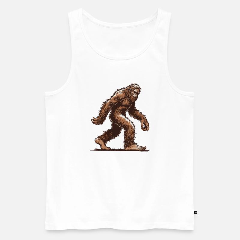 Sasquatch - Débardeur bio Premium Homme - blanc