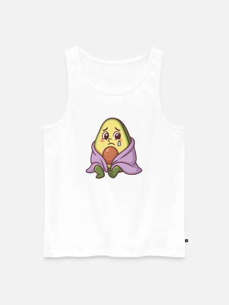 Sad Lawyer - Men's Premium Organic Tank Top - white