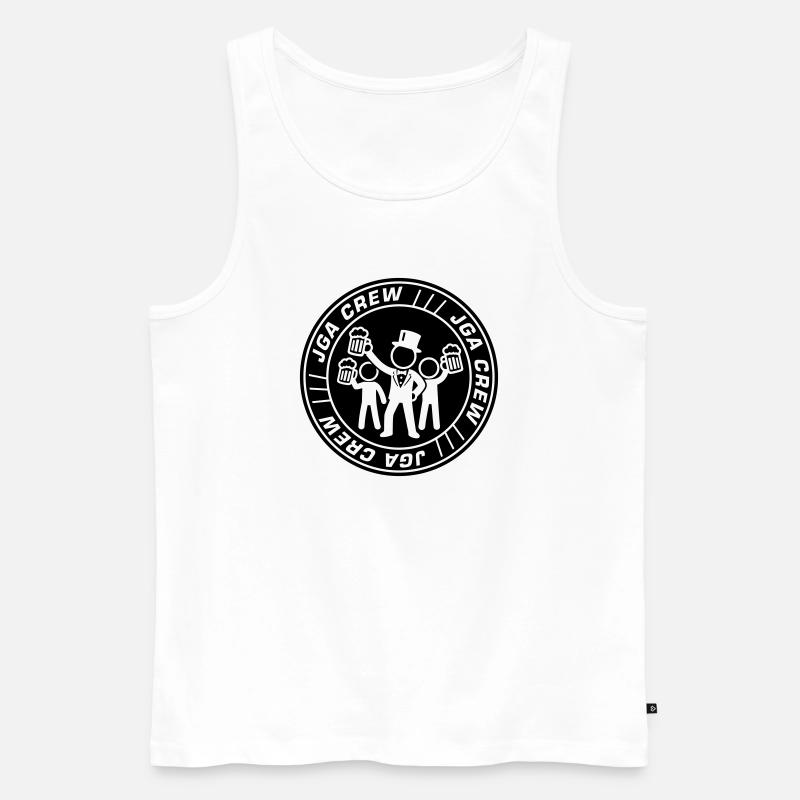 Jga Crew Junggesellenabschied - Männer Premium Bio Tank Top - Weiß