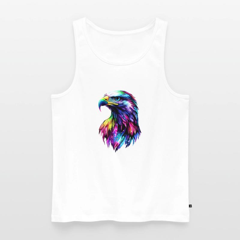Eagle Bald Eagle Golden Eagle White-tailed Eagle Men's Premium Organic Tank Top