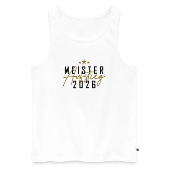 Champion 2026 - Débardeur bio Premium Homme - blanc - Devant - Michal (187cm)