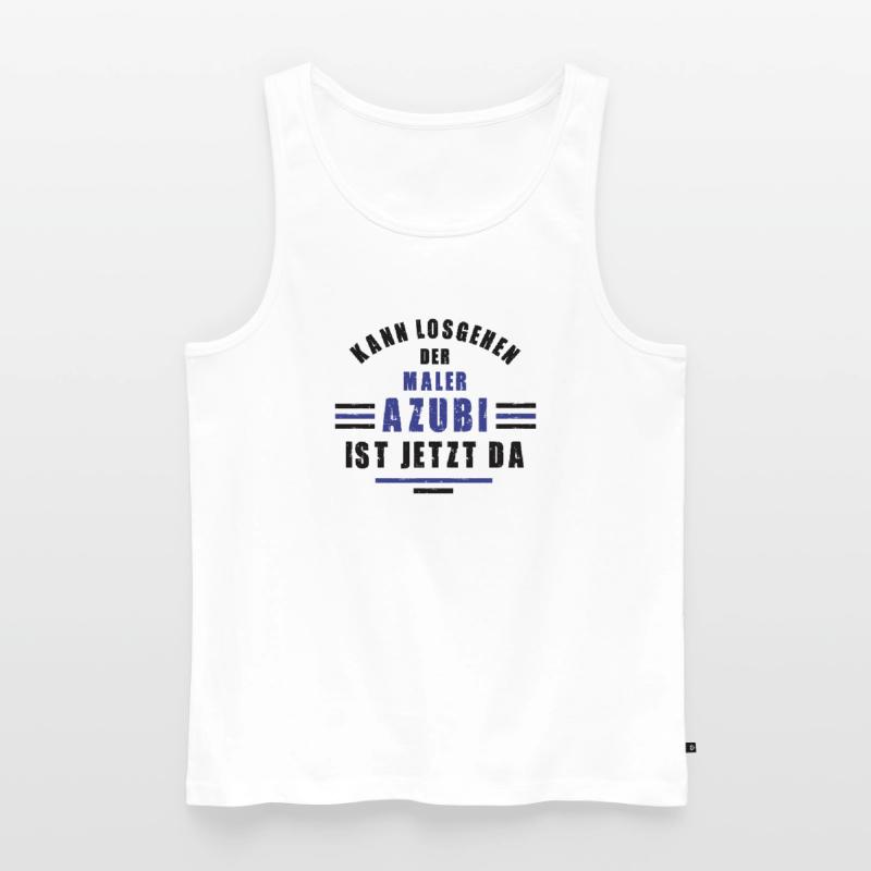 Trainee painter apprenticeship training painter training Men's Premium Organic Tank Top