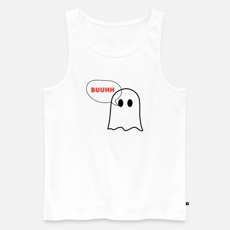 Ausdrucksvolle Comic-Redewendung - Männer Premium Bio Tank Top - Weiß