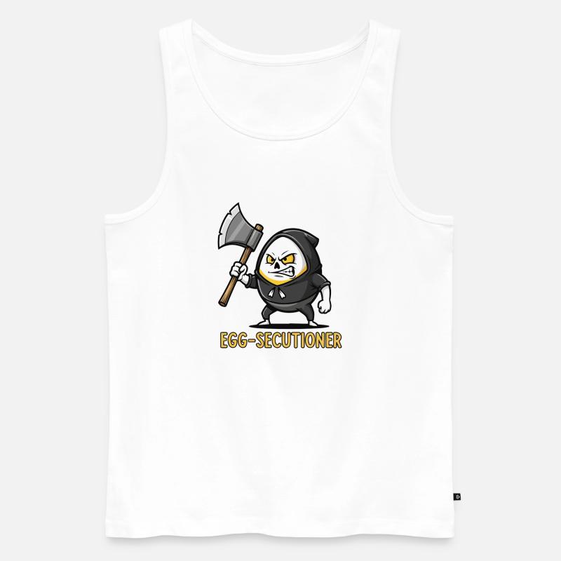 Zeit der Eizellentnahme - Männer Premium Bio Tank Top - Weiß