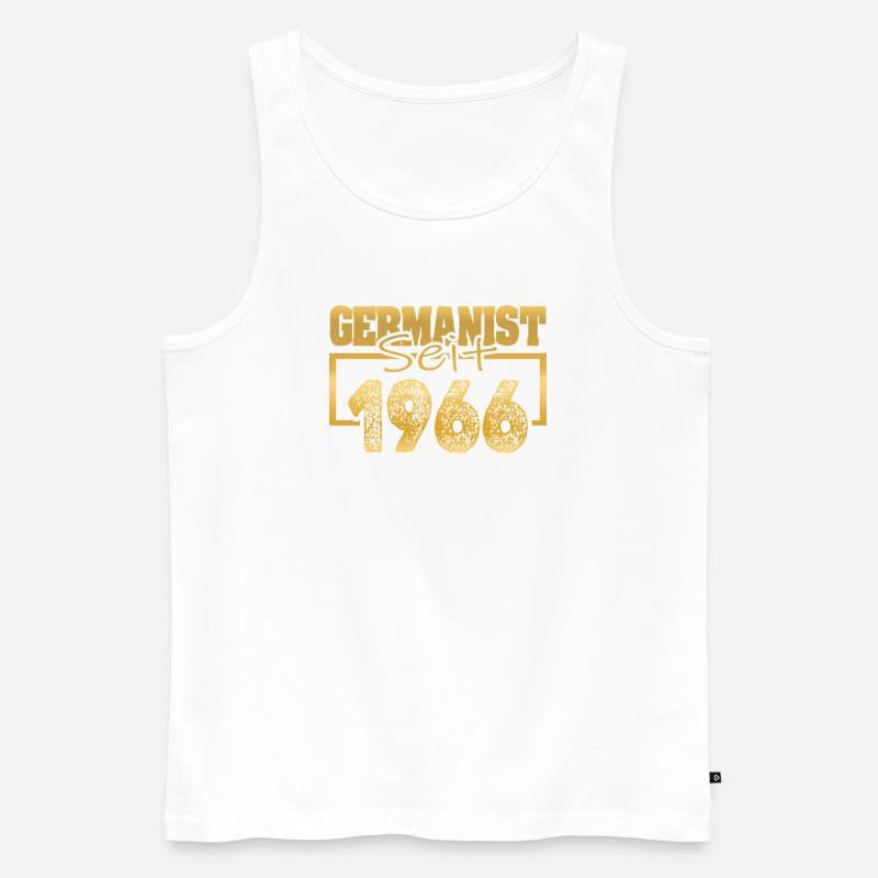 Studium 1966 - Männer Premium Bio Tank Top - Weiß