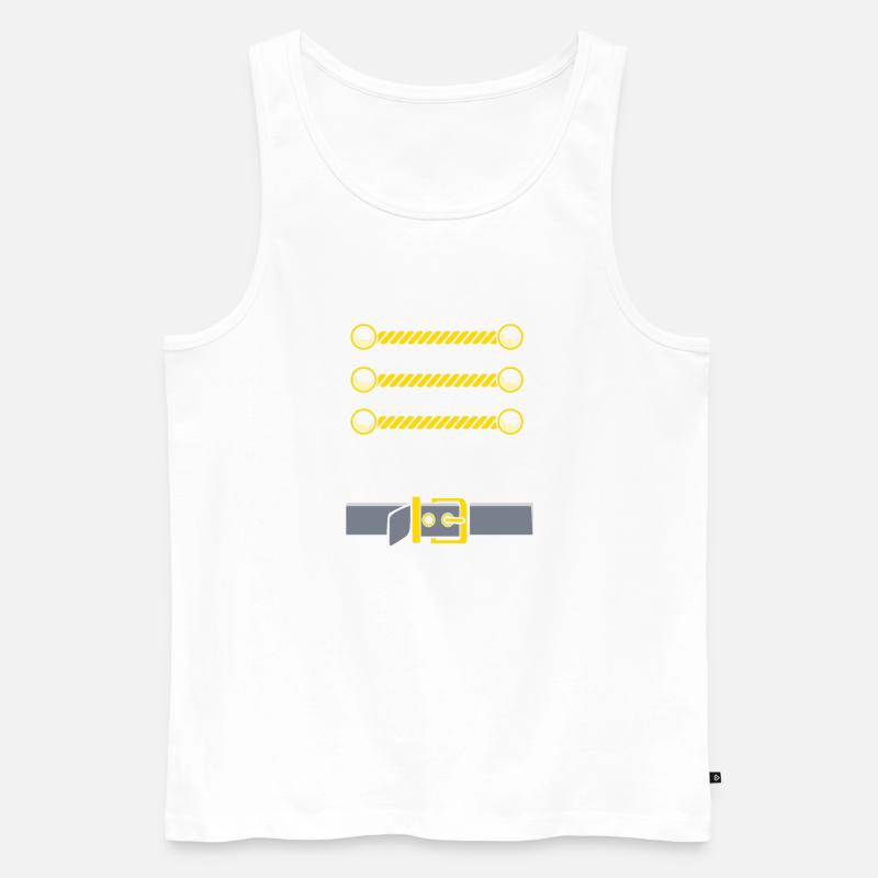 Nussknacker Kostüm Weihnachten - Männer Premium Bio Tank Top - Weiß
