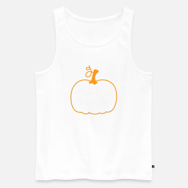 Thanksgiving Mama Mutter Oma Großmutter - Männer Premium Bio Tank Top - Weiß