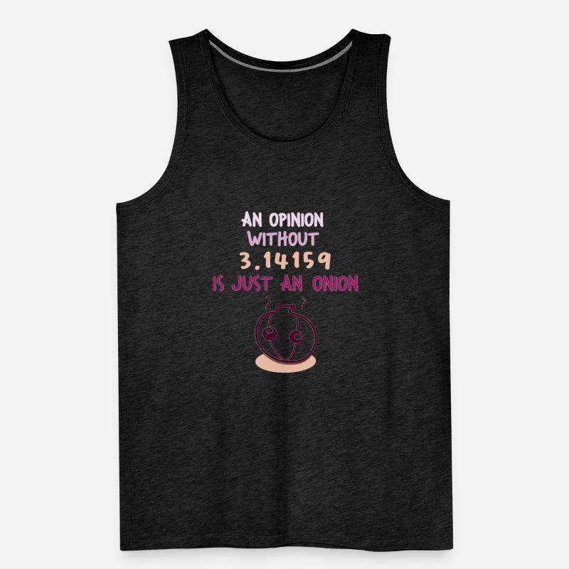 Math Nerd Students University Professor Mathematics Men's Premium Organic Tank Top