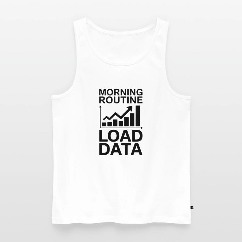 Data Analyst Saying Funny Data Analyst Gift Men's Premium Organic Tank Top