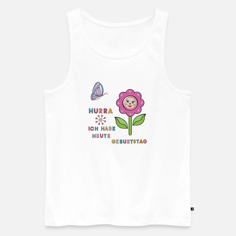  Geburtstag - Männer Premium Bio Tank Top - Weiß