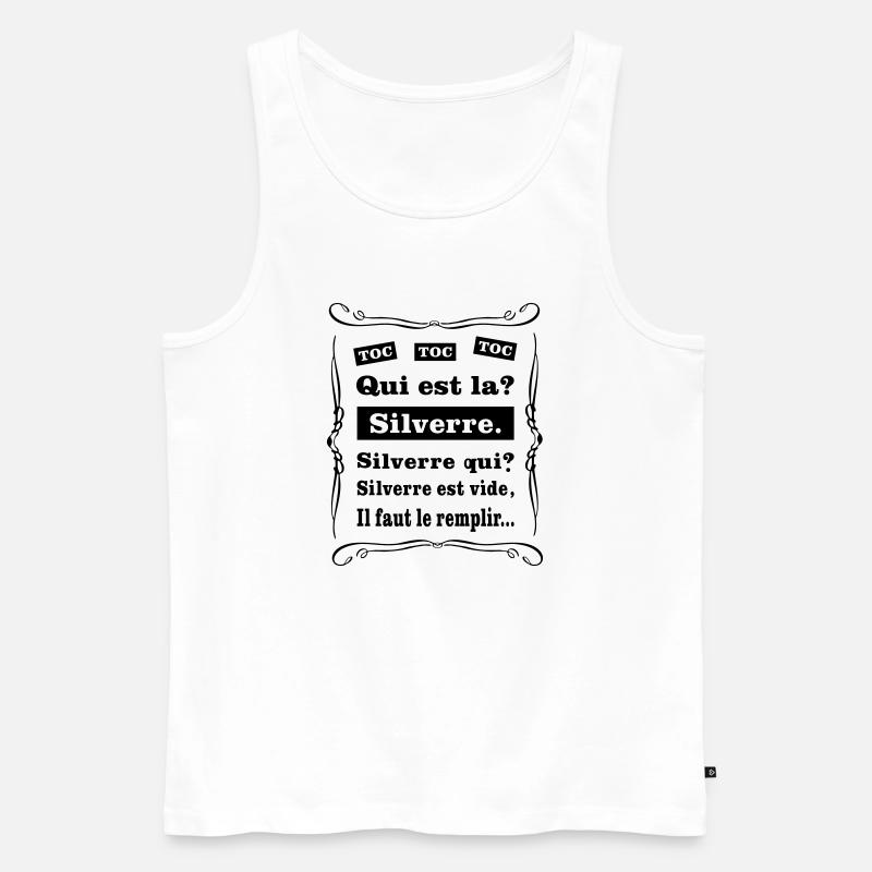 Toc toc toc - Débardeur bio Premium Homme - blanc