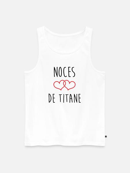 Titanium Wedding 72 Years of Marriage - Men's Premium Organic Tank Top - white