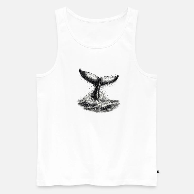 Dérive électorale - Débardeur bio Premium Homme - blanc