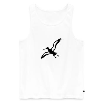Royal albatross - Men's Premium Organic Tank Top - white - Front - Michal (187cm)