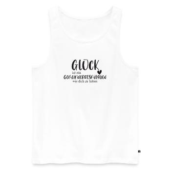 Gemeinderatsmitglied Ehrenamt Gemeinde Geschenk - Männer Premium Bio Tank Top - Weiß - Vorne - Michal (187cm)