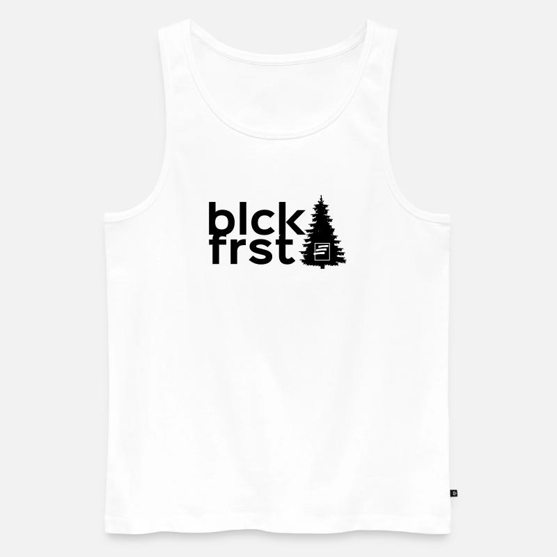 blckfrst batch - Männer Premium Bio Tank Top - Weiß