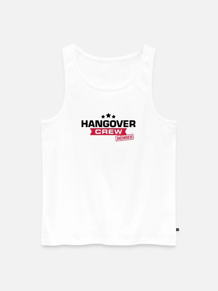 crew junggesellenabschied - Männer Premium Bio Tank Top - Weiß
