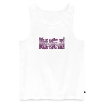 Artistic cycling, artistic cycling, indoor cycling - Men's Premium Organic Tank Top - white - Front - Michal (187cm)