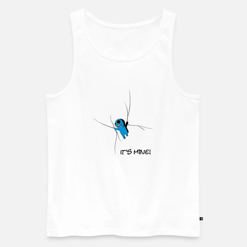 it_is_mine - Männer Premium Bio Tank Top - Weiß
