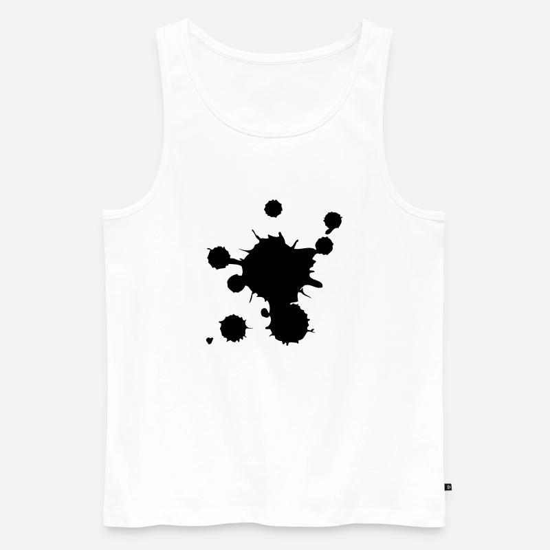 splash - Débardeur bio Premium Homme - blanc
