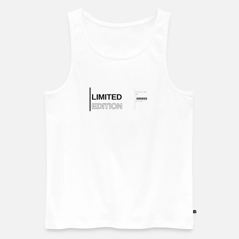 Eine weitere limitierte Ausgabe - Männer Premium Bio Tank Top - Weiß