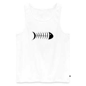 anniversary. Anniversary Decade. humor. funny - Men's Premium Organic Tank Top - white - Front - Michal (187cm)