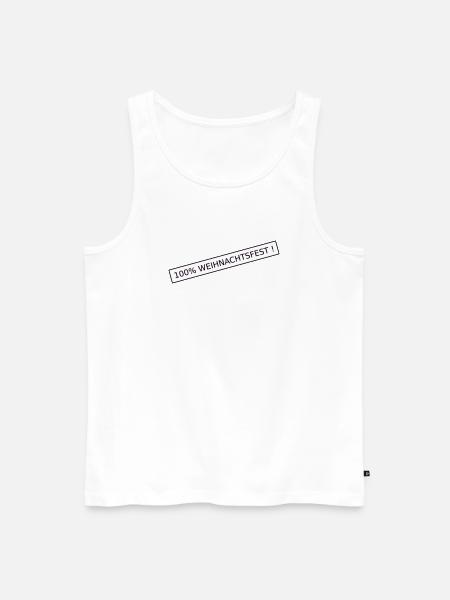 Noël à 100 % - Débardeur bio Premium Homme - blanc