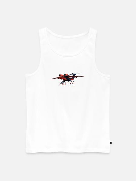 L’An-74 - Débardeur bio Premium Homme - blanc