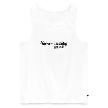 Harmony addict - Men's Premium Organic Tank Top - white - Front - AI Model Male 178 light (178cm)