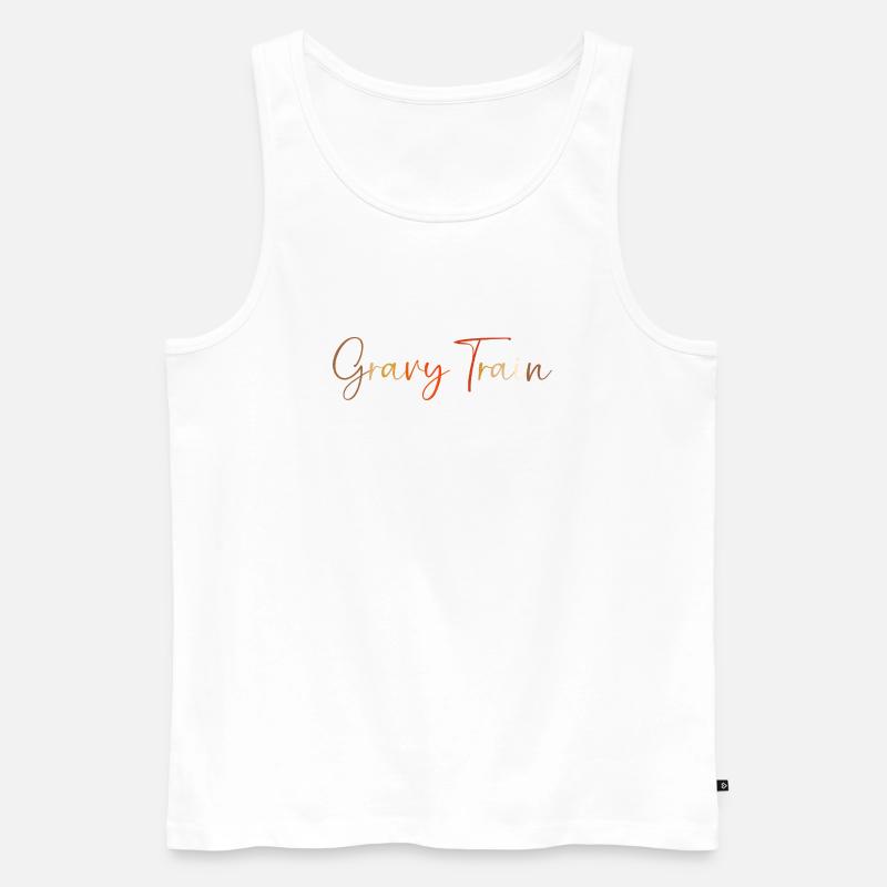 Thanksgiving Mama Mutter Oma Großmutter - Männer Premium Bio Tank Top - Weiß