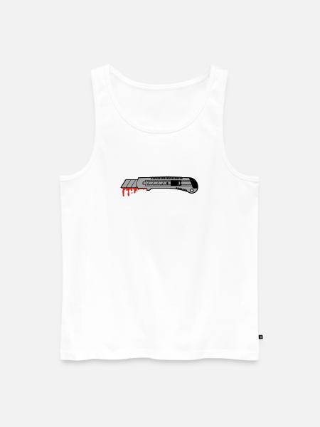cutter - Männer Premium Bio Tank Top - Weiß