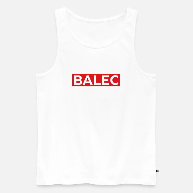 BALAC - Männer Premium Bio Tank Top - Weiß